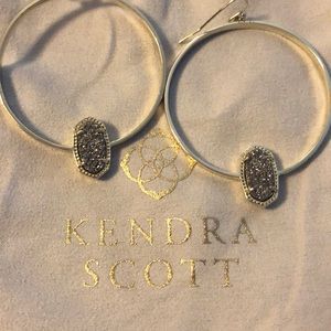 Kendra Scott hoop earrings
